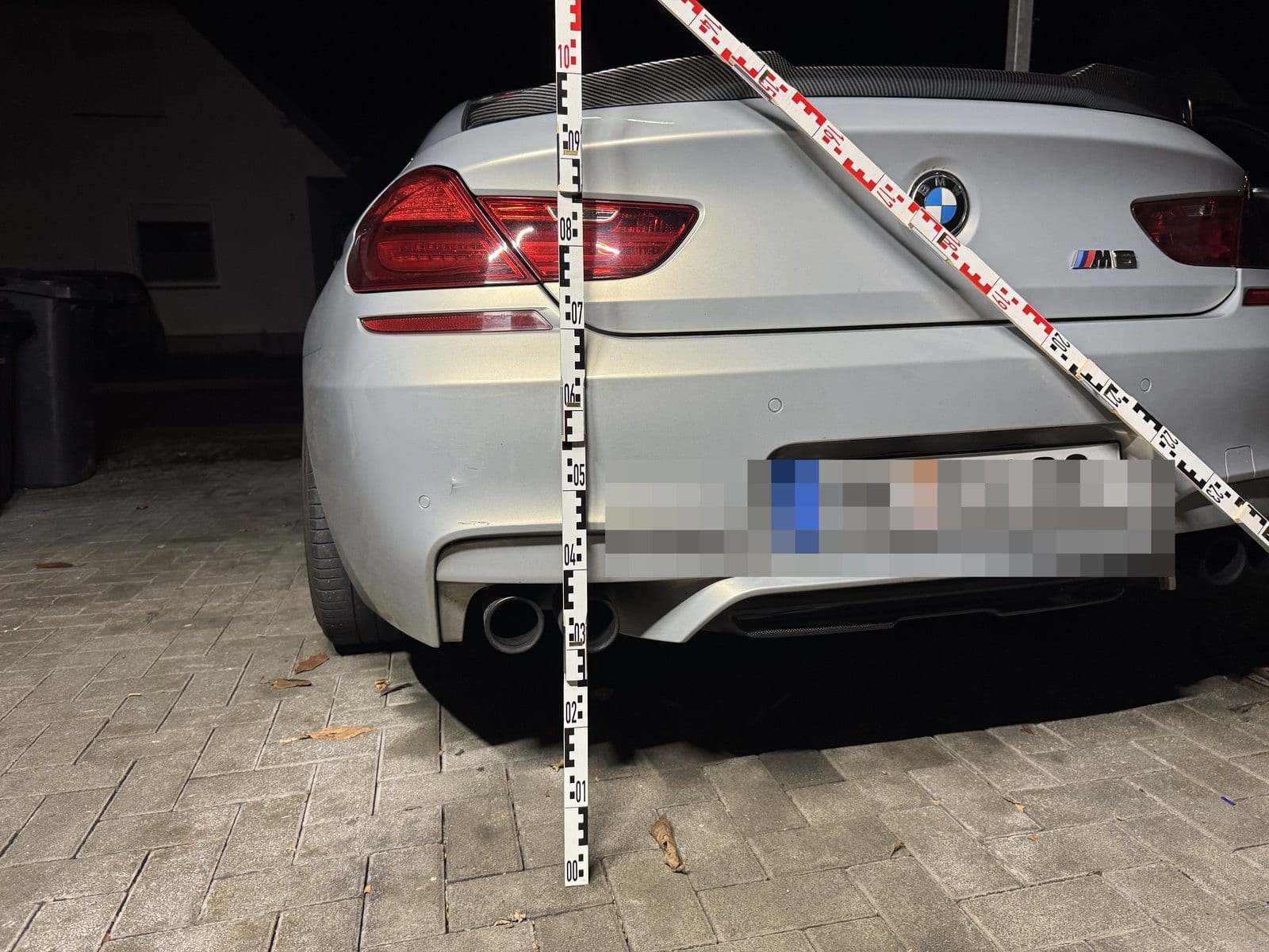 BMW M6 nach Parkrempler — Unfallgutachten Beispiel